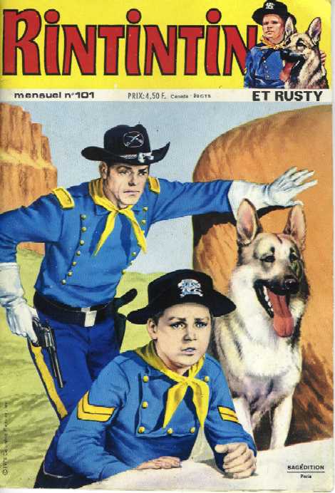 Scan de la Couverture Rintintin Rusty n 101